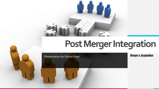 PostMergerIntegration
Presentation by Faizan Khan Merger & Acquisition
 