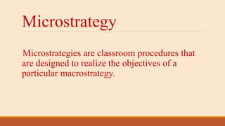 Postmethod and elt | PPTX
