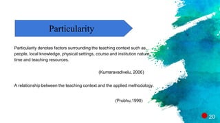 The Post-Method era | PPTX