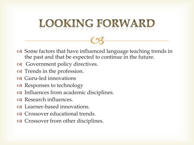 Post methods era in Language Teaching | PPTX | Education