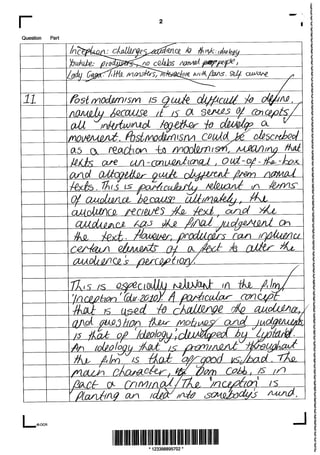 Post Modern Essays Top Level Responses