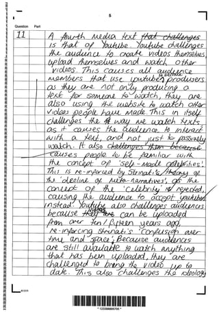 Post Modern Essays Top Level Responses