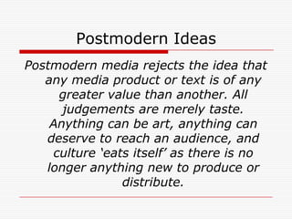 Postmodernism