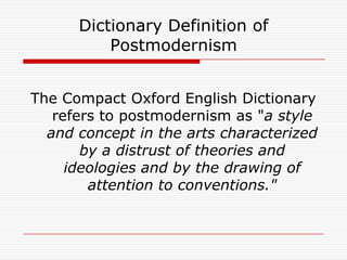 Postmodernism