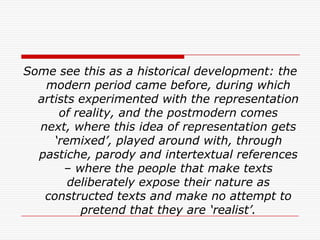 Postmodernism