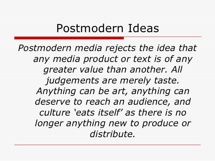 postmodernism