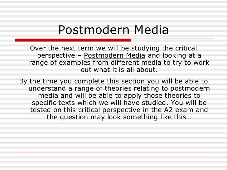 Postmodernism