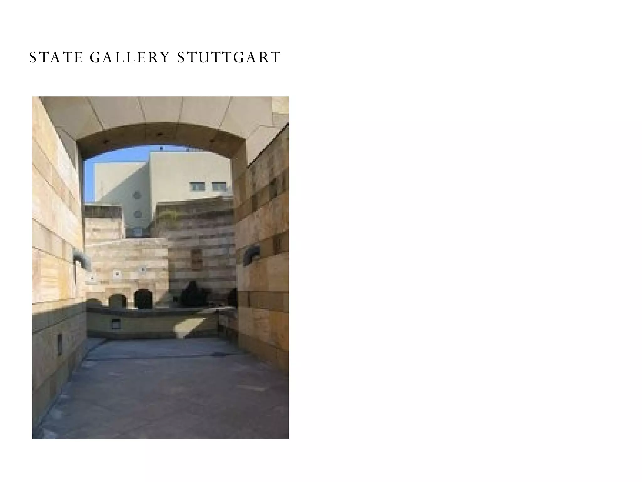 STATE GALLERY STUTTGART 