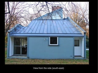 View from the side (south-east)
 