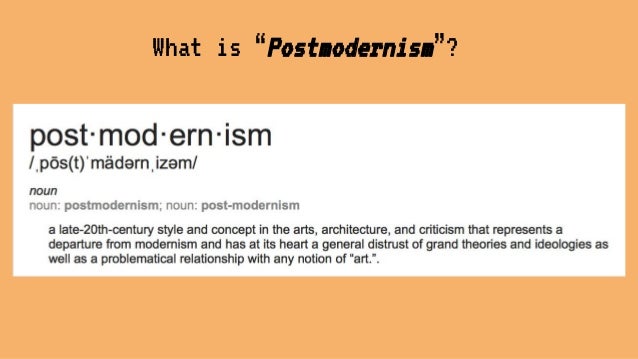 10 facts on postmodernism