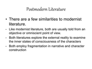 Postmodernism.ppt