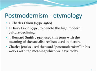 Postmodernism features : A incredible picture showing a gorgeous scenery. The tones are striking and blend perfectly. The layout looks wonderful, with its particulars are highly defined.