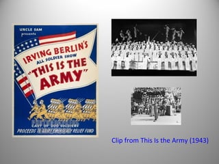 Clip from This Is the Army (1943)
 