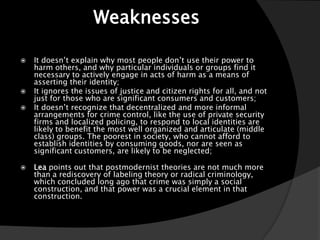 postmodernist deviance