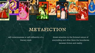 Metafictional ENGLISH_POSTMODERN LITERARY TECHNIQUES.pptx