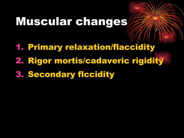 Postmortem changes PPT