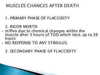 Postmortem changes | PPTX