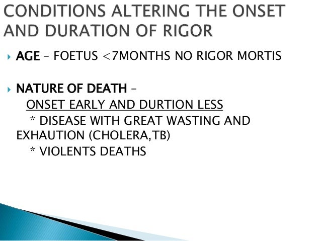 Postmortem changes | PPT