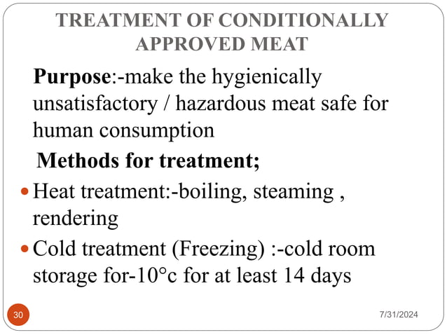 Post mortem inspection.pptx for enhancing understanding of meat ...