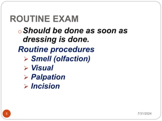 Post mortem inspection.pptx for enhancing understanding of meat ...