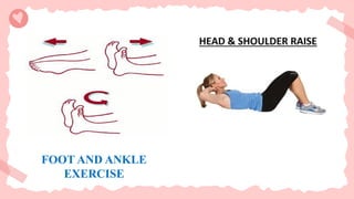 FOOT AND ANKLE
EXERCISE
 