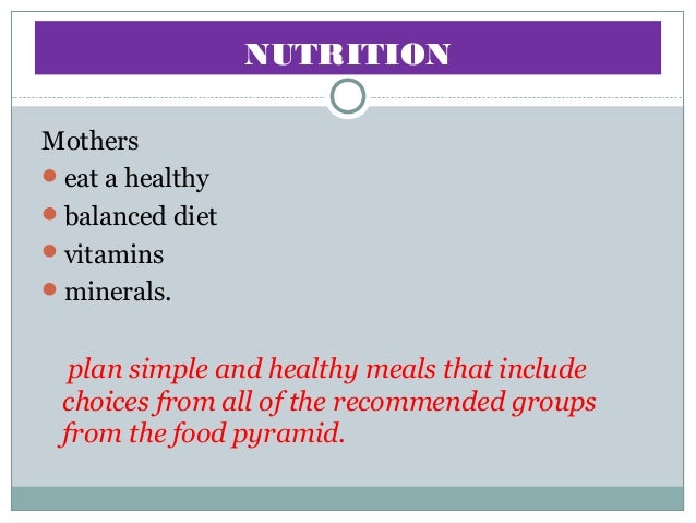 Definition Postnatal Diet