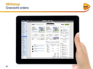 SEOshop
Overzicht orders

21

 