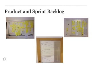 Product and Sprint Backlog
 