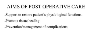 post operative care during AH and VH.pptx