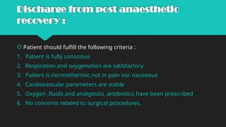 Post operative Complications and it's management.pptx