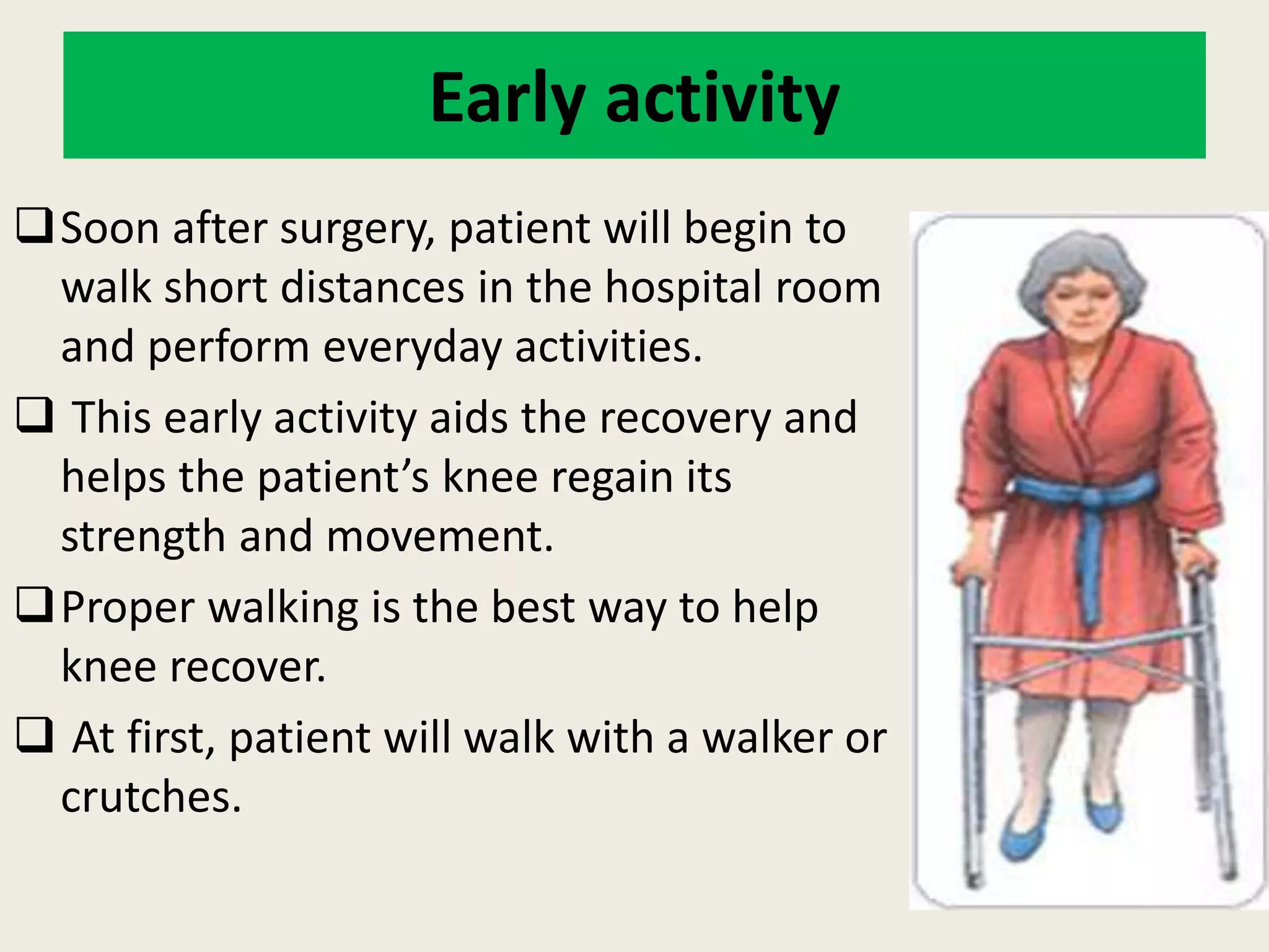 Post operative ambulatory exercises | PPTX