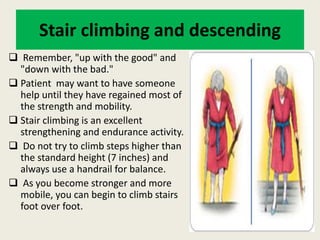 Post operative ambulatory exercises | PPTX