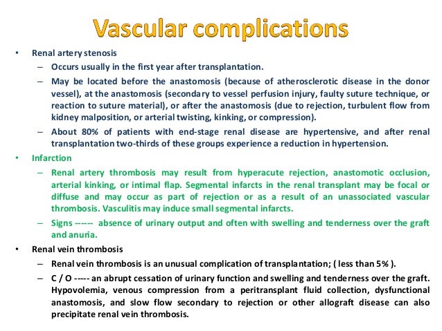 infectious complications of kidney transplantation Urinary tract infection (uti) is the most common infectious complication in kidney transplant recipients with a reported incidence from 25% to 75%, varies widely. infectious complications of kidney transplantation Urinary tract infection (uti) is the most common infectious complication in kidney transplant recipients with a reported incidence from 25% to 75%, varies widely.