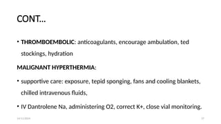 POST OPERATIVE FEVER.pptx in surgical patients | PPTX