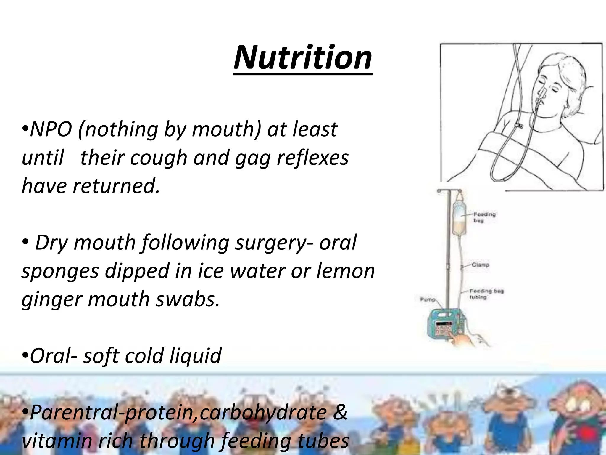 Poor Po Intake general post operative care | PPTX