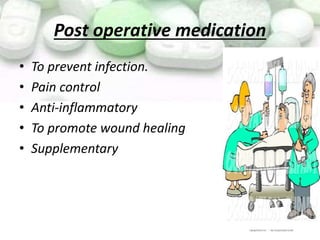 general post operative care | PPTX