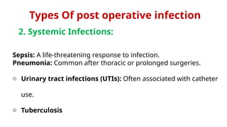 Post Infection Comprehensive Overview of Post Operative Infection: Causes, Symptoms ...