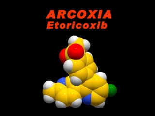 Etoricoxib ARCOXIA N N Cl S O 2 CH 3 CH 3 
