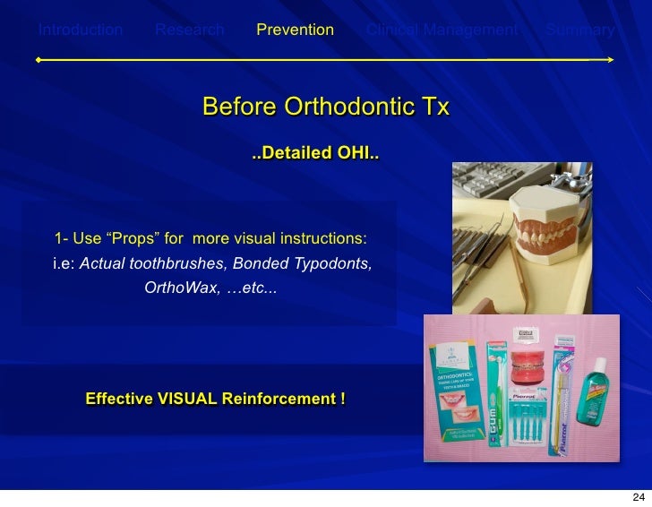 Post Orthodontic Demineralization for Prevention and…