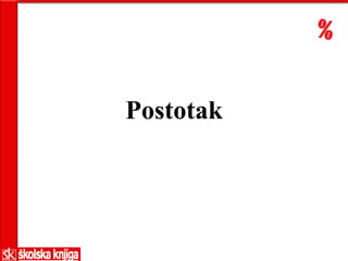 Postotak

 
