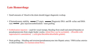 Post pancreaticoduodenectomy hemorrhage (PPH) | PPTX