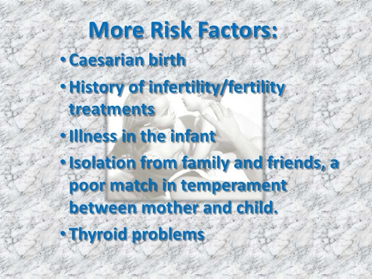postpartum psychosis ppt presentation Ppt postpartum depression powerpoint presentation id:5699186.