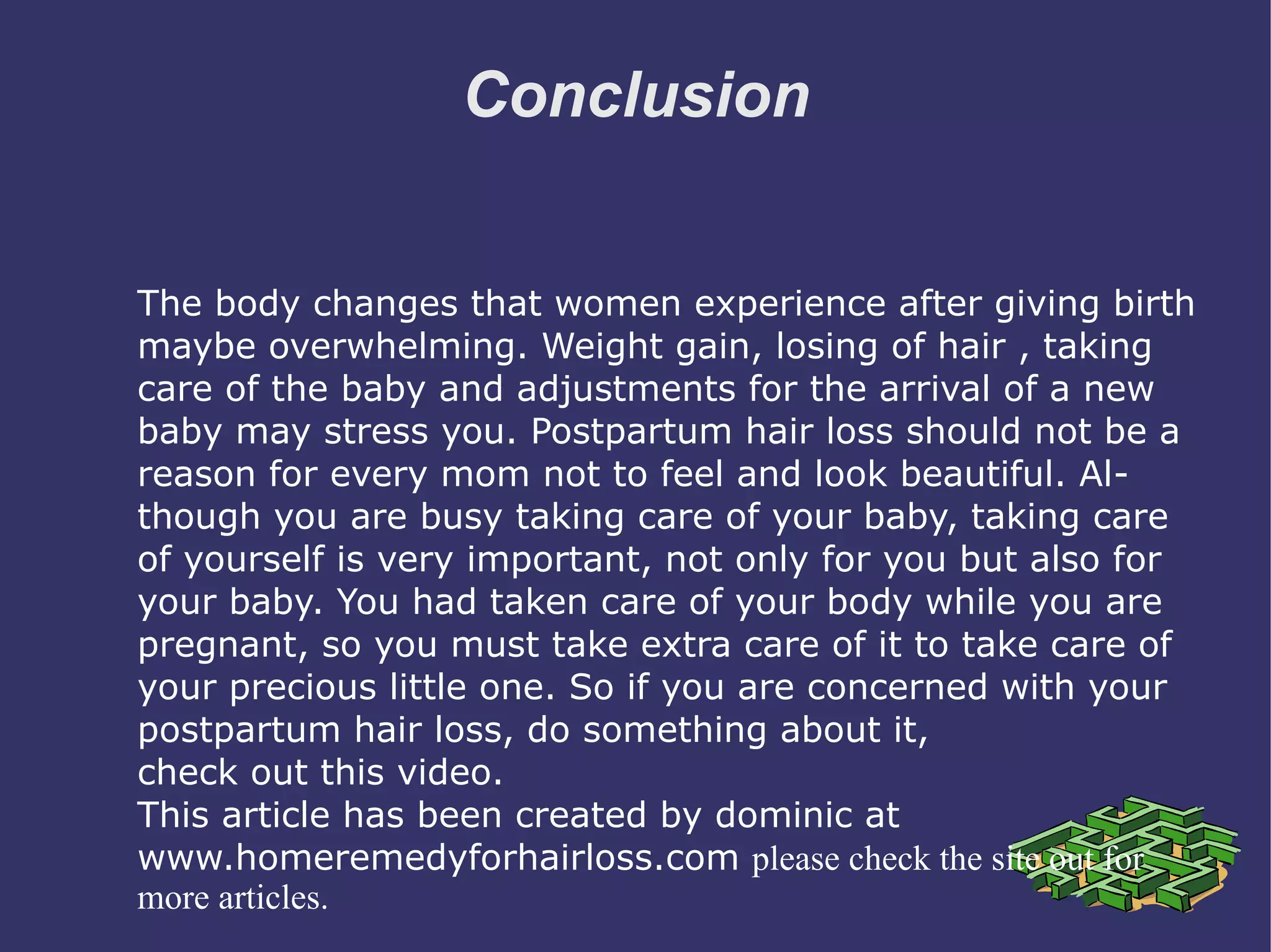 Postpartum Hair Loss PPT Free Download postpartum-hair-loss-ppt-free-download