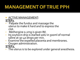Mathrgine Inj Post partum hemorrhage obs and gyne | PPTX