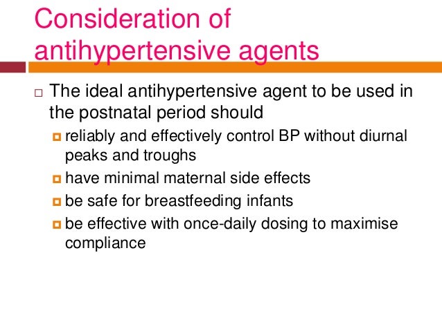 Labetalol Dosage Postpartum