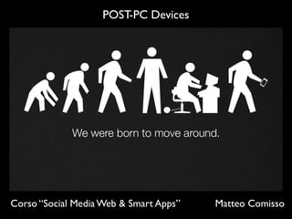 POST-PC Devices




Corso “Social Media Web & Smart Apps”   Matteo Comisso
 