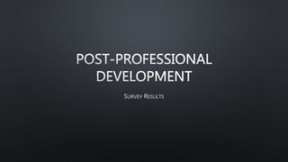 Post PD Results