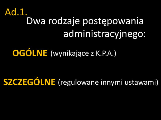 Postępowanie administracyjne | PDF | Law