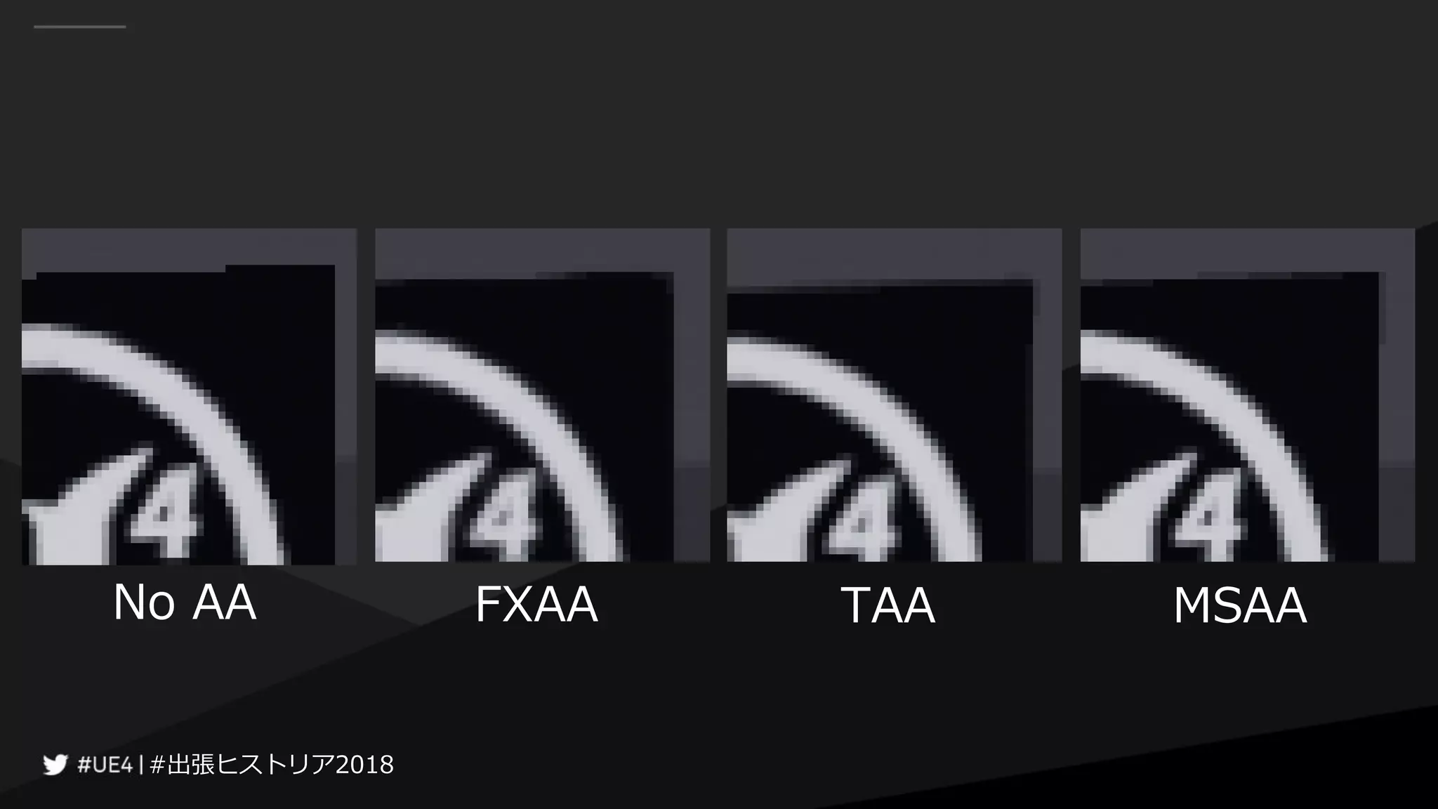 #出張ヒストリア2018#出張ヒストリア2018
No AA FXAA TAA MSAA
 