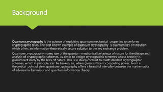Post quantum cryptography | PPTX